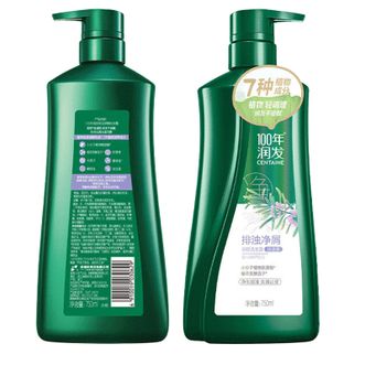 100年润发  植物氨基酸洗发露排浊净屑750ml 迭迷香 男女通用去屑止痒洗发水