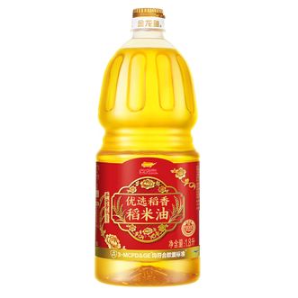金龙鱼  优选-稻香-食用油 稻米油1.8升