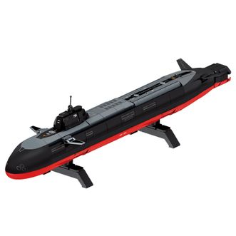 森宝积木  蛟龙~突击潜艇 IP授权 军事积木航海军事武器  208100