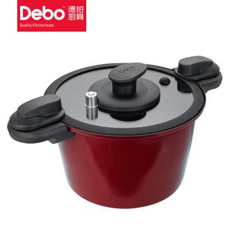德铂（Debo）  格兰杰微压锅双重泄气阀微压锅不粘煲汤锅易清洗导热迅速