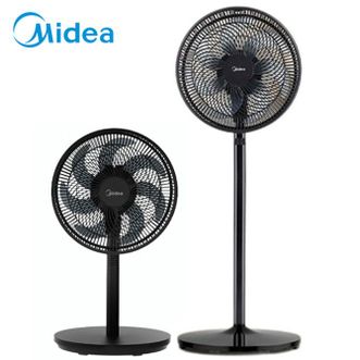 美的/Midea  电风扇家用落地扇台立两用七叶大风量轻音节能电扇摇头扇SAF30AB