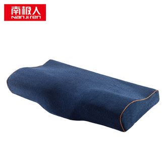 南极人（Nanjiren）  天鹅绒慢回弹记忆枕 蝶形单只装