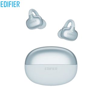 漫步者/EDIFIER  蓝牙耳机X Clip【冰川蓝】耳夹式 骨传导升级空气传导 开放式 跑步运动耳机 蓝牙6.0