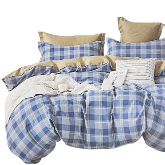 皮尔特保罗（PIERTE POLO）  全棉四件套-海蓝床品套件 床单被罩套装PPLS-2331