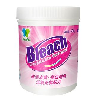 净安爆炸盐洗衣服彩漂粉母婴可用去黄去污去渍衣物漂白粉除霉除菌500g