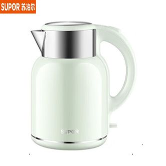 苏泊尔（SUPOR）  电水壶SW-20T02A 全钢无缝 304不锈钢 墩墩大容量  烧水壶 热水壶电热水壶开水壶  2L