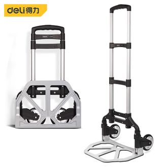 得力（deli）  户外手拉车折叠便携式小推车铝合金搬运车 DL431070