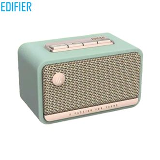漫步者/EDIFIER  蓝牙音箱M130【柳青】高品质复古音响V6.0户外家用电脑台式便携立体声环绕超长续航精致礼盒
