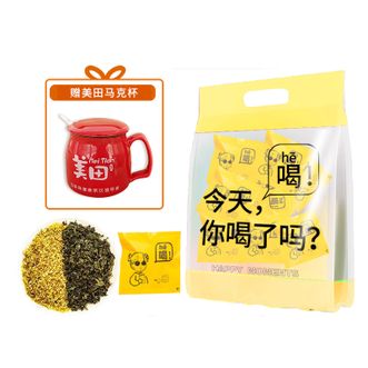 美田  2袋装共30小包桂花乌龙茶桂香馥郁-茶感醇厚（赠马克杯）