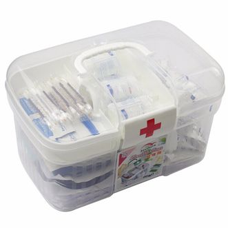 畅意游（Easy Tour）旅行便携急救包家用套装 B12-L L号透明塑料箱