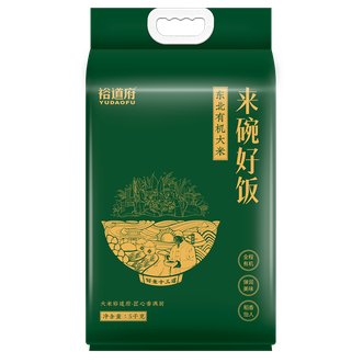 裕道府  来碗好饭 有机大米5kg