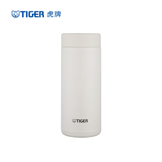 虎牌（TIGER）   不锈钢轻量便携保温杯简约商务男女士水杯 MMZ-W35C 鹫白WK 350ml