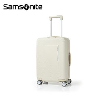 新秀丽/Samsonite  拉杆箱 八轮旋转 可扩展旅行箱 20英寸（咖色）