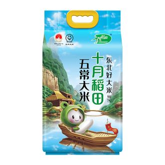 十月稻田  五常大米10/袋 东北优质一等米