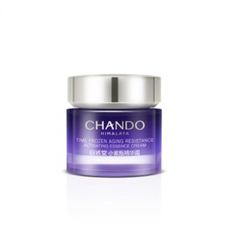自然堂/Chando  凝时鲜颜肌活修护小紫瓶精华霜18.5g ZHT-18NSJH1