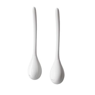 海迎/HAYAN  【2支装】新款水滴马桶刷 家用无死角壁挂式刷马桶神器 卫生间洗厕所长手柄清洁刷子【颜色随机】