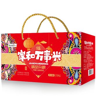 天地粮人  家和万事兴十四种甄致杂粮VIP尊享礼盒4.755kg