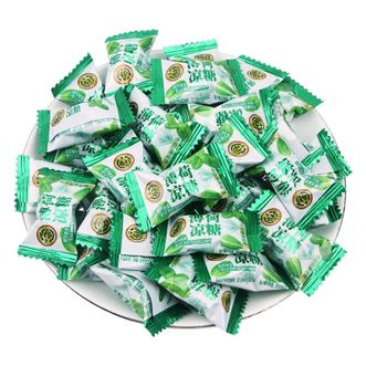 徐福记  【硬糖清凉薄荷糖】散装500g*2份
