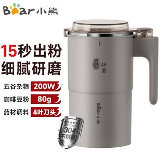 小熊/Bear  研磨机  304不锈钢内胆  一键点动操作  MDJ-D02J1