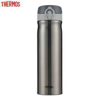 膳魔师（THERMOS）  550mL容量保温杯 真空不锈钢保温水杯 车载便携随行杯真空随手保温水杯 TCMB-550灰色