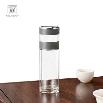 火象（Fire elephants）帝凡西泡茶师双层隔空玻璃杯280ML HXB-BL0117