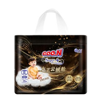 大王（GOO.N）  云绒舱拉拉裤 XL28片