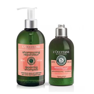 欧舒丹（L'OCCITANE ） 5合1草本精华修护洗发露护发素 组合