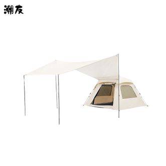 潮友  涂银款天幕帐篷二合一（3-4人款）CY-NTZ1001（小号）