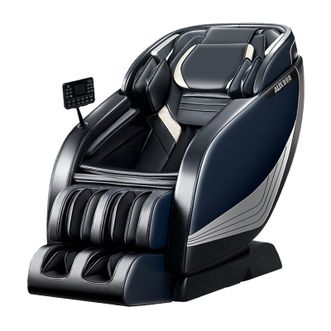 奥克斯/AUX  家用按摩椅AUX-S300蓝黑色带大屏语音款