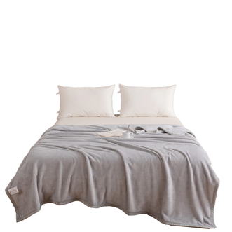 無印良品  加厚暖绒毯150*200cm MJ-TZ22-15