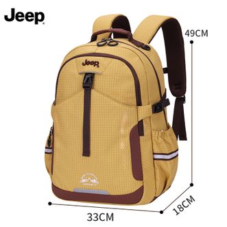 Jeep  Jeep吉普户外登山包男款2025新款大容量轻便防水旅行双肩包背包PP51X02386
