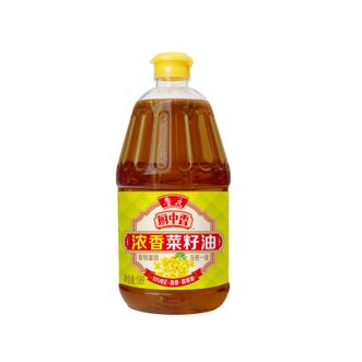 鲁花  厨中香浓香菜籽油1.8L 非转基因 压榨一级食用油