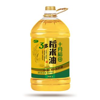 十月稻田  3多稻米油5L