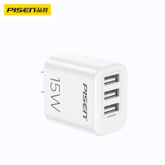 品胜（PISEN)   15W多口充电器 三口USB手机快充插头