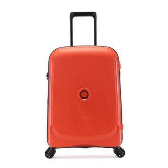 DELSEY  拉杆箱登机箱旅行箱行李箱22寸橘红色