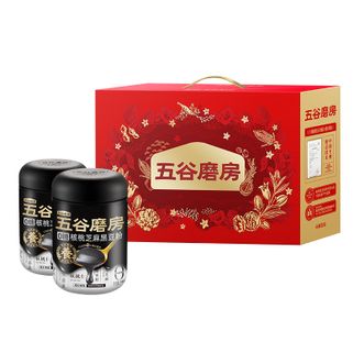 五谷磨房   食养礼无糖黑芝麻糊核桃芝麻粉礼盒1092g