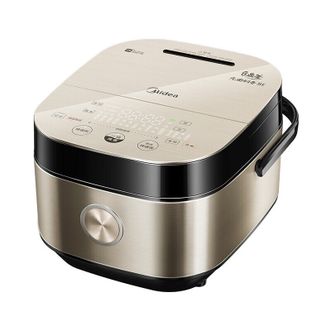 美的（Midea）电饭煲 多功能饭锅 5L大容量家用IH立体加热智能预约电饭煲 MB-HZ5005pro 香槟金