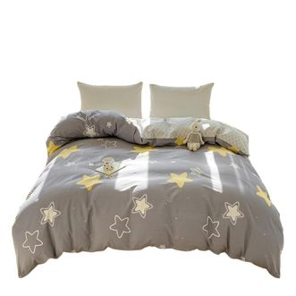 宜恋  【全棉小清新被罩】单人150×200cm 可爱 学生宿舍ins 星辰万里