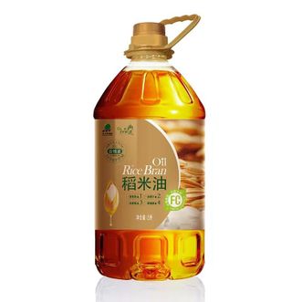 典选  北大荒稻米油富含谷维素米糠油食用油桶装家用5L