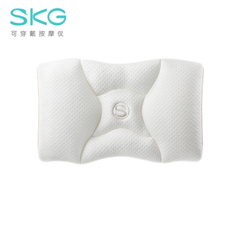 SKG颈椎枕头枕芯 支撑记忆护颈枕透气睡眠专用水洗 P3标准款