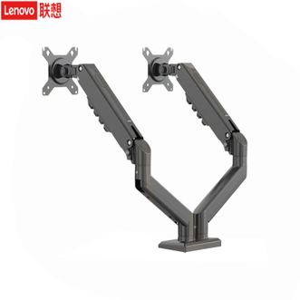 联想（Lenovo）  桌夹式旋转支架TD-120双屏显示器支架一拖二 机械臂 电脑支架 显示屏支架臂 显示器增高架