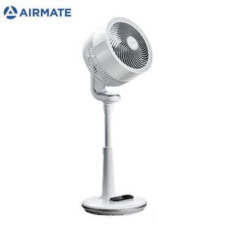 艾美特/Airmate  空气循环扇家用等离子除菌换气扇直流变频定时落地扇客厅电风扇黑白天鹅循环扇 FA23-RDI110