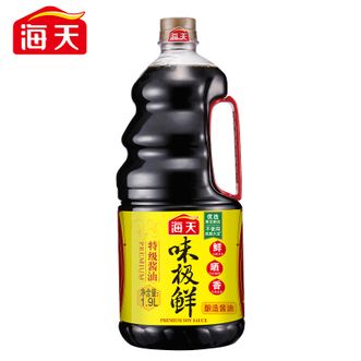 海天 酱油味极鲜特级生抽1.9L *瓶