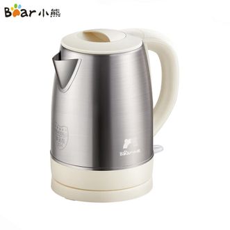 小熊/Bear  电热水壶ZDH-F17T1烧水壶  电水壶家用大容量 304不锈钢双层防烫1800W极速烧水 1.7L