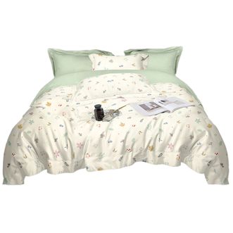 洁丽雅/Grace  新氧针织棉四件套  2*2.3m  触感细腻柔软舒适透气性好双人床品套件