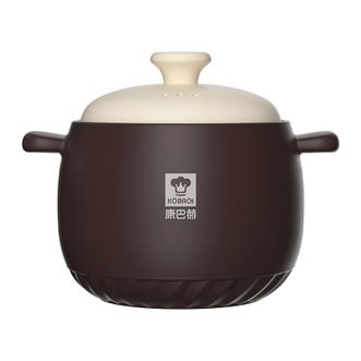 康巴赫（KBH）  家用干烧不裂陶瓷锅燃气灶专用沙锅-6L  KBY-T6000