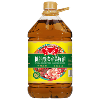 鲁花 香味家族 低芥酸浓香菜籽油5L 鲁花 香味家族 低芥酸浓香菜籽油5L