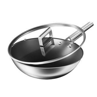 炊大皇（COOKER KING）  超轻钛锅32CM无氟涂层不粘锅炒锅