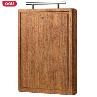 OOU  黑金檀木菜板 家用切菜板加厚案板抗菌防霉双面分切