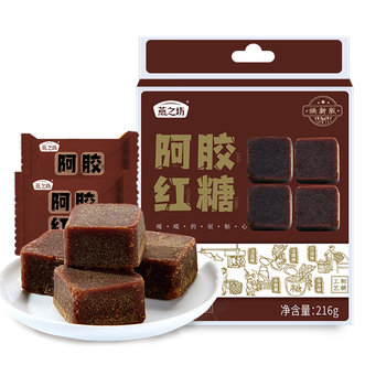 燕之坊  阿胶红糖块216g 古方红糖